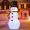 GOOSH 5 FT Christmas Inflatable Decoration Snowman with Branch Hand and Built-in LEDs